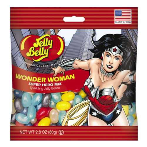 Драже жевательное Jelly Belly super hero wonder woman 60 г в Слата
