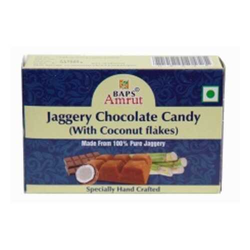 Джаггери с шоколадом и кокосом (Jaggery Chocolate Candy with Coconut Flakes) 110 г в Слата