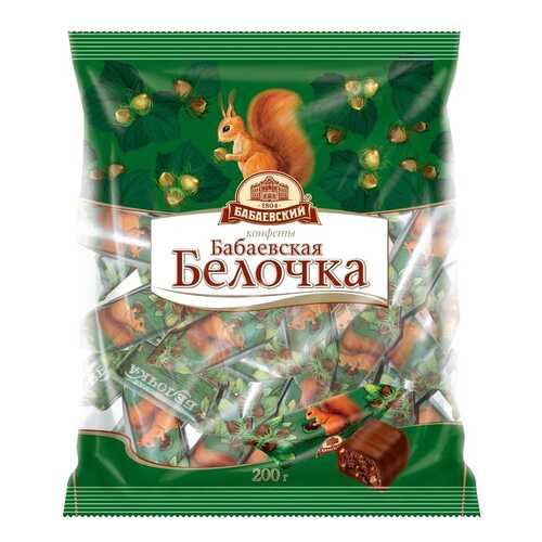Конфеты Бабаевские белочка 200 г в Слата