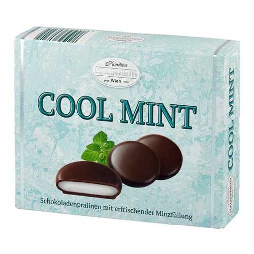 Конфеты Hauswirth Cool Mint с мятной начинкой в темном шоколаде 135 г в Слата