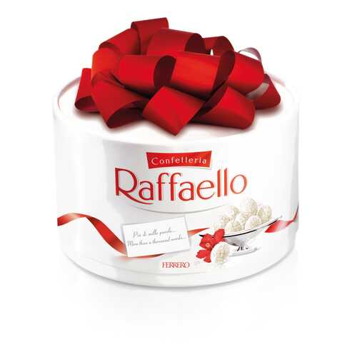 Конфеты Raffaello с цельным миндальным орехом в кокосовой обсыпке торт 200 г в Слата