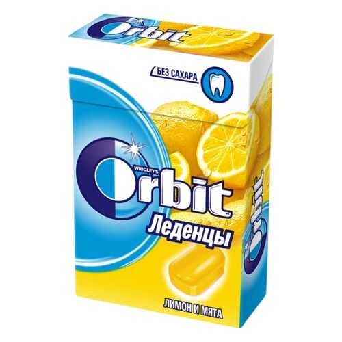 Леденцы Orbit лимон и мята 35 г в Слата
