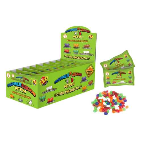 Настольная игра Мармеладские игры, в пакете, 1 серия, 50 гр. Zed Candy в Слата