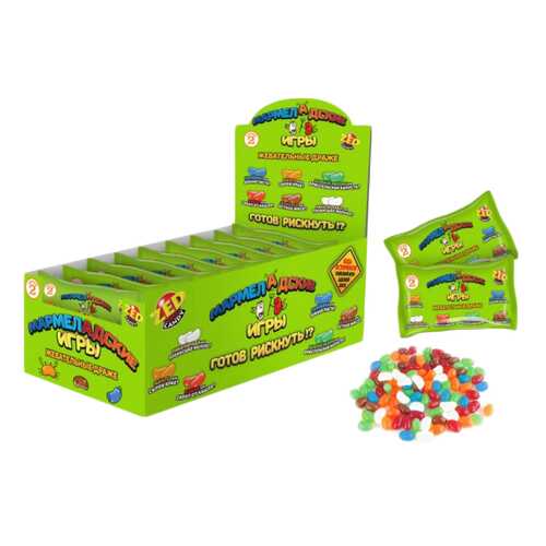 Настольная игра Мармеладские игры, в пакете, 2 серия, 50 гр. Zed Candy в Слата