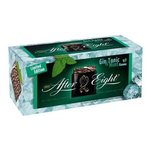 AFTER EIGHT Шоколадные конфеты с помадной начинкой со вкусом Джин-тоник и мята 200г в Слата