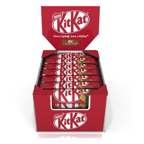Батончик Nestle Kitkat шоколадный с хрустящей вафлей 40 г 35 штук в Слата