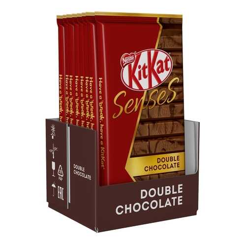 KITKAT Senses DoubleChocolate 8 шт по 112г в Слата