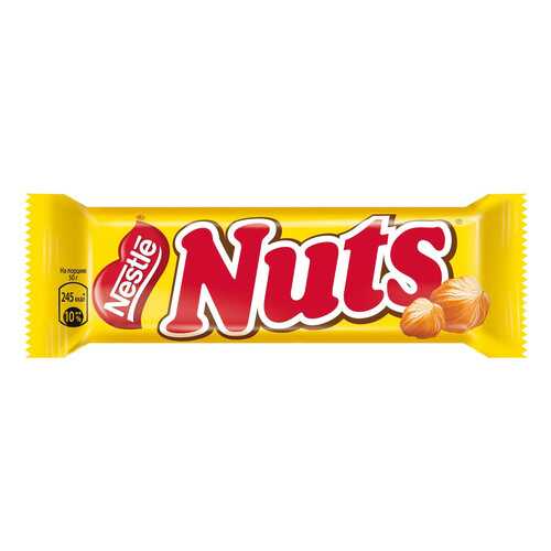 Конфета Nestle nuts с орехами 50 г 30 штук в Слата