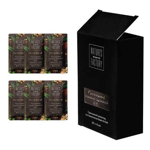 Набор гречишного горького шоколада Nature's own Factory 120 г в Слата