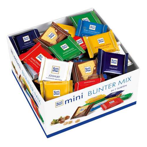 Набор мини-шоколада Ritter Sport bunter mix 1400 г в Слата