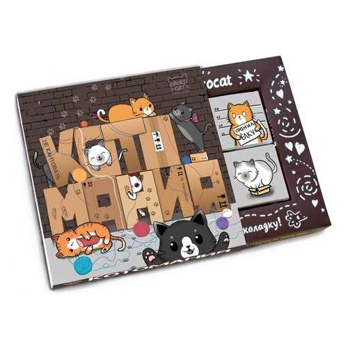 Шоколад Chokocat Котомания, молочный, 60 гр в Слата
