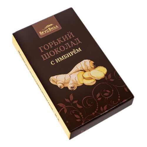 Шоколад горький с имбирем 90 г в Слата