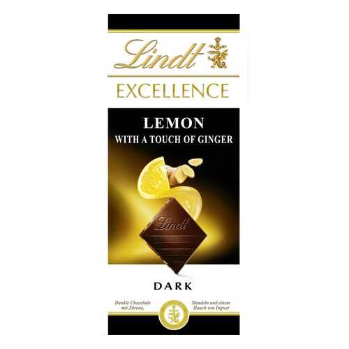 Шоколад Lindt экселленс лимон и имбирь темный 100 г в Слата