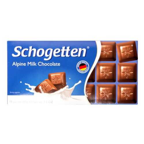 Шоколад молочный Schogetten alpine milk chocolate 100 г в Слата