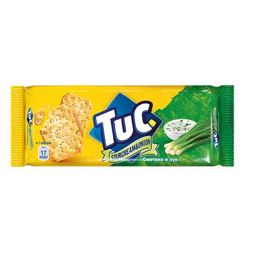 Крекер Tuc mini cо вкусом сметаны и лука 100 г в Слата