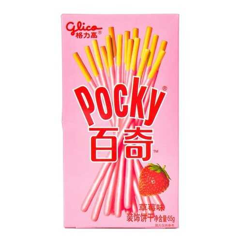 Палочки Glico Pocky со вкусом клубники 55 г в Слата