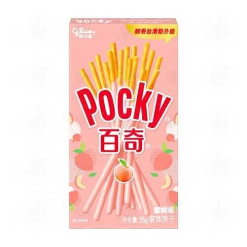 Палочки Glico Pocky со вкусом персика 55 г в Слата