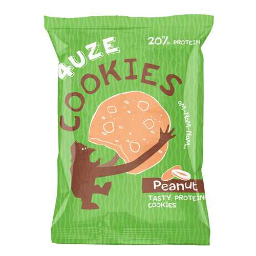 Печенье Fuze cookies вкус арахис 40 г в Слата