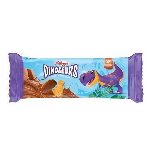Печенье сахарное Kellogg's Dinosaurs в молочной глазури 191г Россия в Слата