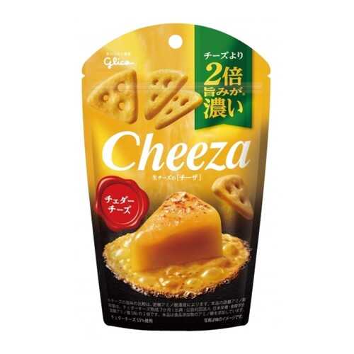 Печенье-снек Glico Cheeza с сыром чедером 40 г в Слата