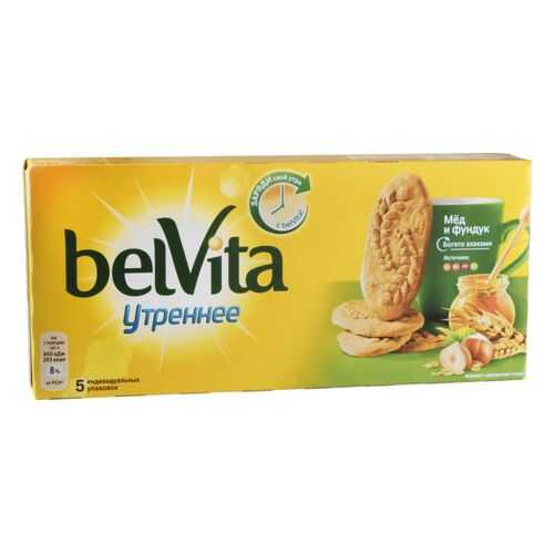 Печенье утреннее BelVita мед и фундук 225 г в Слата