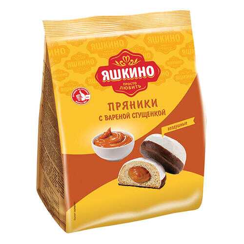 Пряники Яшкино с вареной сгущенкой 350г в Слата