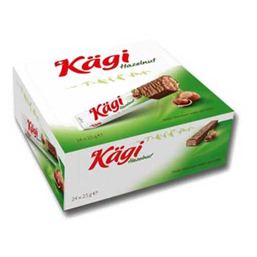 Вафли Kaegi Hazelnut крем фундук в молочном шоколаде 25 г в Слата