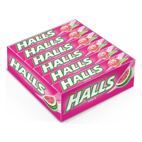 Карамель Halls арбуз 12 шт в Слата