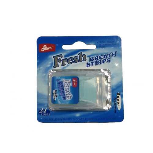 Полоски освежающие дыхание Fresh мята 24 пастилки в Слата