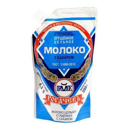 Молоко сгущенное Рогачевъ с сахаром 8.5% 280г в Слата