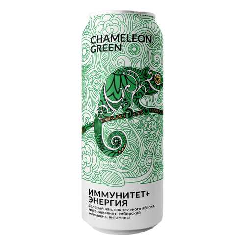 Напиток Green Chameleon энергетический без сахара эвкалипт 500 мл в Слата