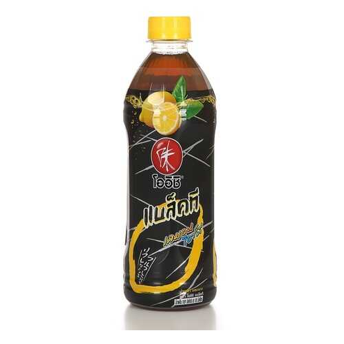 Напиток безалкогольный OISHI Чёрный чай с лимоном 0.5л бутылка Таиланд в Слата