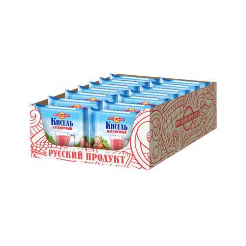 Кисель Русский продукт клубничный 220 г в Слата