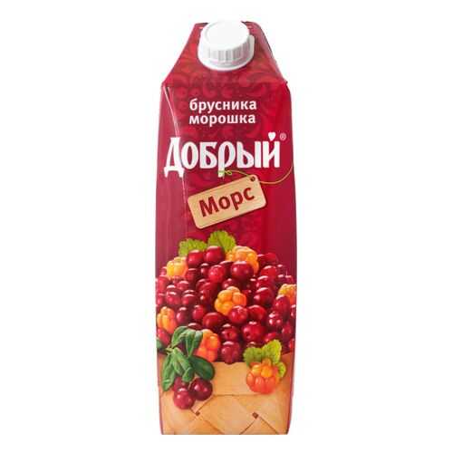 Морс брусника-морошка Добрый 1 л в Слата