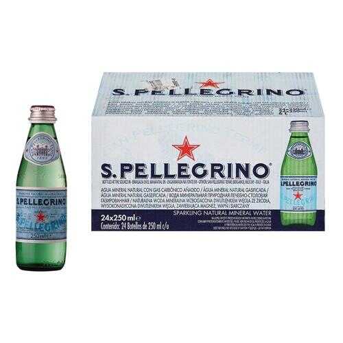 Минеральная вода газ S.Pellegrino 0.5 л стекло по 24 шт в Слата