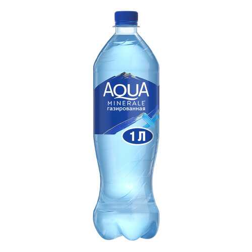 Вода AQUA MINERALE газ пэт 1л*6 шт в Слата