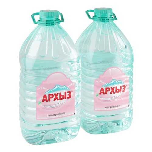 Вода столовая питьевая Архыз негазированная 5л/2 в Слата