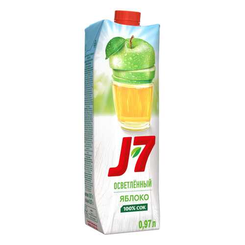 Сок яблоко J7 осветленный 0.97 л в Слата